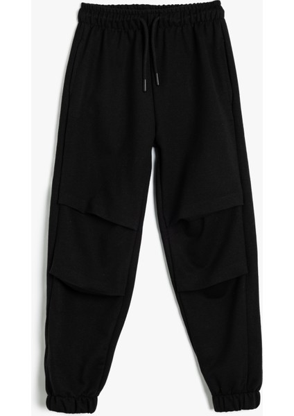 Basic Jogger Eşofman Altı Cepli Beli Lastikli Pamuklu