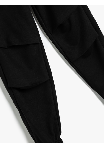 Basic Jogger Eşofman Altı Cepli Beli Lastikli Pamuklu modelleri