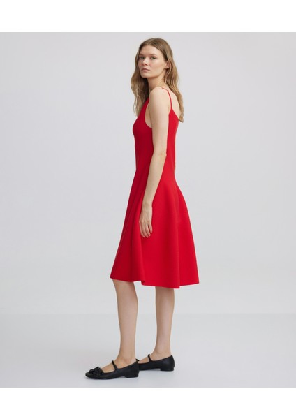 Volanlı Triko Elbise fiyatları