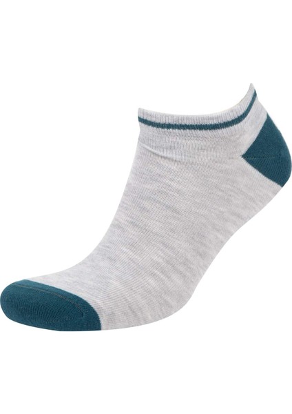 Erkek 5'li Pamuklu Patik Çorap C6771AXNS fırsatları