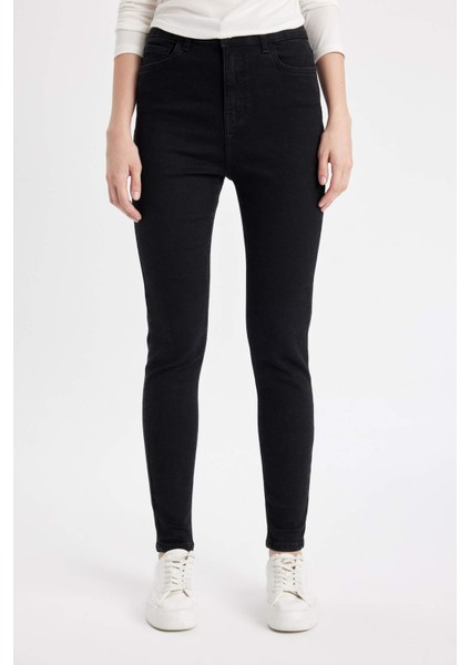 Rebeca Skinny Fit Normal Bel Bilek Boy Dar Paça Jean Pantolon C7610AX24AU