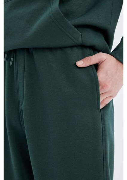 Regular Fit Eşofman Altı Cepli Beli Bağcıklı Lastikli Paça B6155AX24AU