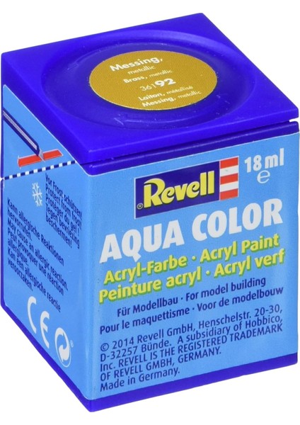 - Su Bazlı Maket Boyası Pirinç Metalik 8 ml (36192)