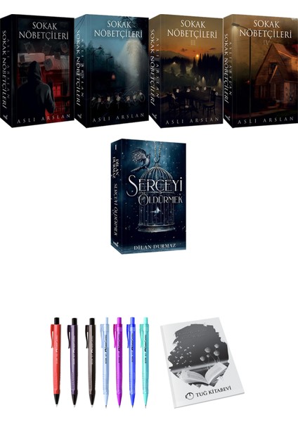 Sokak Nöbetçileri 4'Lü - Serçeyi Öldürmek + Kalem + Not Defteri