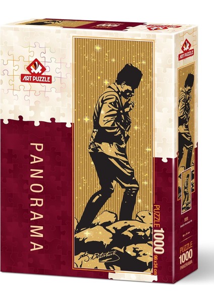 Puzzle Atatürk Kocatepe'de 1000 Parça Panorama Puzzle