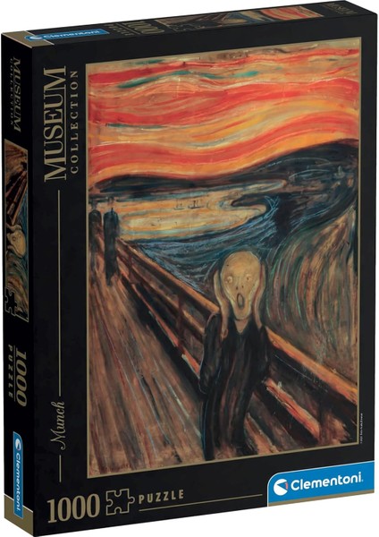 - 39377 - Museum Collection Yetişkin Puzzle - Munch - L'urlo - 1000 Parça