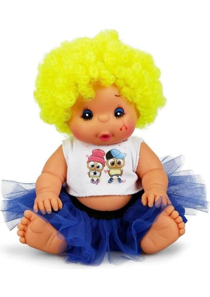 Afro Renkli Kivircik Saçli 23CM.6A.