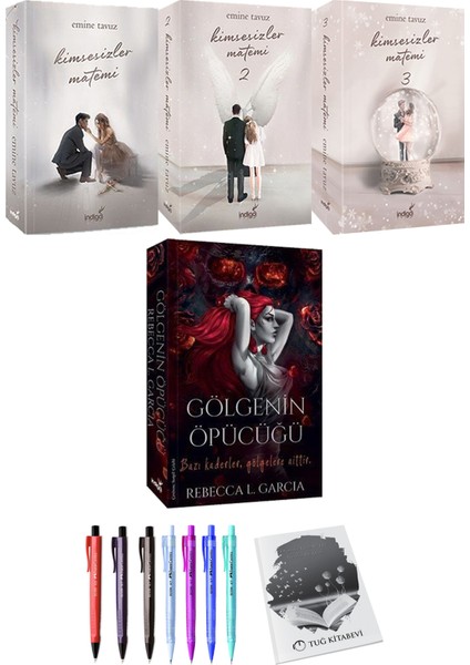 Kimsesizler Matemi 1-2-3 - Gölgenin Öpücüğü + Kalem + Not Defteri