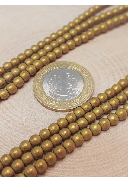 Çeyrek Dizi (9cm Uzunluğundadır!) Hematit Taşı Çeyrek Dizi 4mm (48178) modelleri