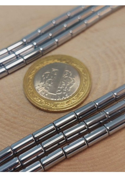 Çeyrek Dizi (9cm Uzunluğundadır!) Hematit Taşı Çeyrek Dizi 3.5*8mm (48202) modelleri