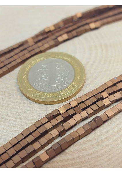 Çeyrek Dizi (9cm Uzunluğundadır!) Hematit Taşı Çeyrek Dizi 2*2mm (49650) modelleri