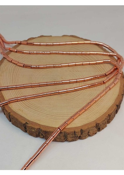 Çeyrek Dizi (9cm Uzunluğundadır!) Hematit Taşı Çeyrek Dizi 3.5*8mm (48206) fırsatları