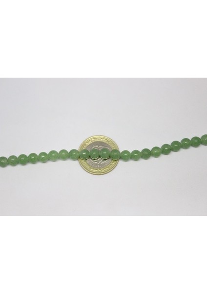 Çeyrek Dizi (9cm Uzunluğundadır!) Aventurin Taşı Çeyrek Dizi 6mm modelleri