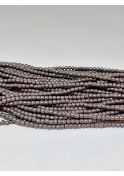 Çeyrek Dizi (9cm Uzunluğundadır!) Hematit Taşı Çeyrek Dizi 2mm (35625)