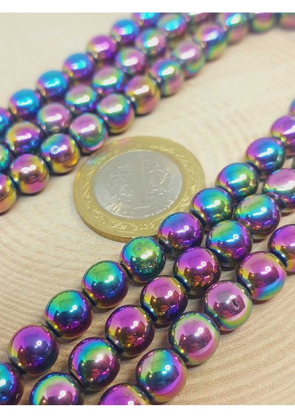 Çeyrek Dizi (9cm Uzunluğundadır!) Hematit Taşı Çeyrek Dizi 8mm (48104) modelleri