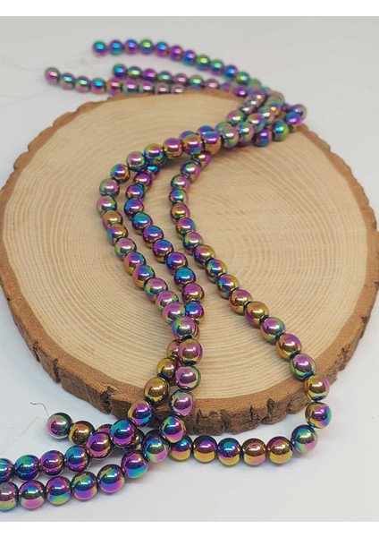 Çeyrek Dizi (9cm Uzunluğundadır!) Hematit Taşı Çeyrek Dizi 8mm (48104) fırsatları