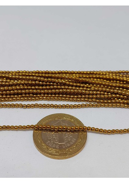 Çeyrek Dizi (9cm Uzunluğundadır!) Hematit Taşı Çeyrek Dizi 2mm (35615) modelleri