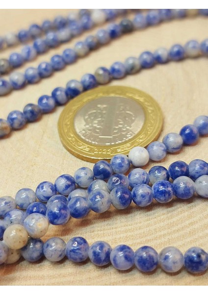 Çeyrek Dizi (9cm Uzunluğundadır!) Sodalit Taşı Çeyrek Dizi 4mm (45956) modelleri