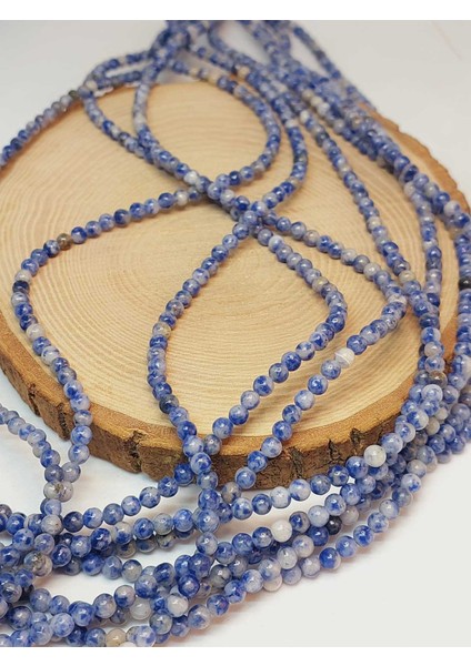 Çeyrek Dizi (9cm Uzunluğundadır!) Sodalit Taşı Çeyrek Dizi 4mm (45956) fırsatları