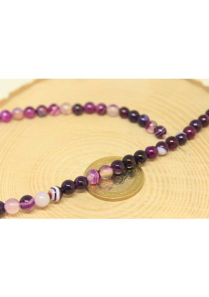 Çeyrek Dizi (9cm Uzunluğundadır!) Akik Taşı Çeyrek Dizi 6mm (27900) modelleri