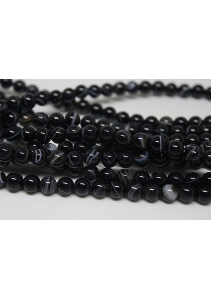 Çeyrek Dizi (9cm Uzunluğundadır!) Akik Taşı Çeyrek Dizi 6mm (17309) modelleri