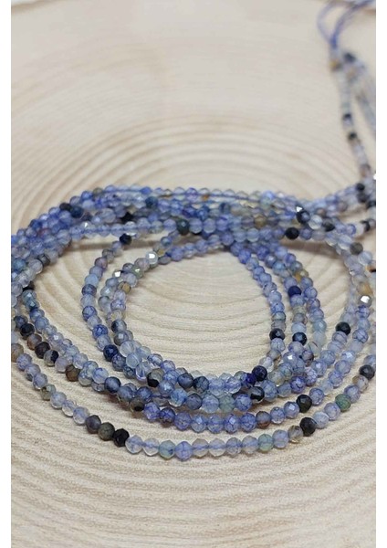 Çeyrek Dizi (9cm Uzunluğundadır!) Akik Taşı Çeyrek Dizi 2mm (36265)