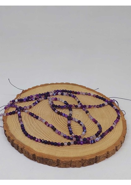 Çeyrek Dizi (9cm Uzunluğundadır!) Akik Taşı Faset Kesim Çeyrek Dizi 4mm (51420) modelleri