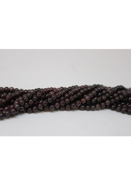 Çeyrek Dizi (9cm Uzunluğundadır!) Lal (Granat) (Garnet) Taşı Çeyrek Dizi 3mm fırsatları