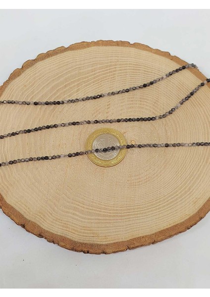 Çeyrek Dizi (9cm Uzunluğundadır!) Rutil Kuvars Taşı Çeyrek Dizi 2mm (51188) modelleri