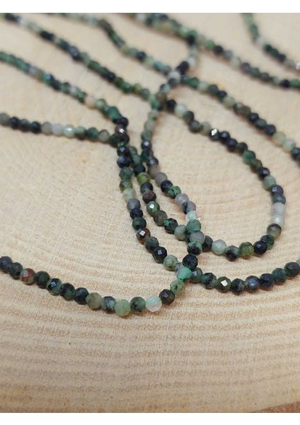 Çeyrek Dizi (9cm Uzunluğundadır!) Zümrüt Taşı Çeyrek Dizi 2mm (51180) indirimleri