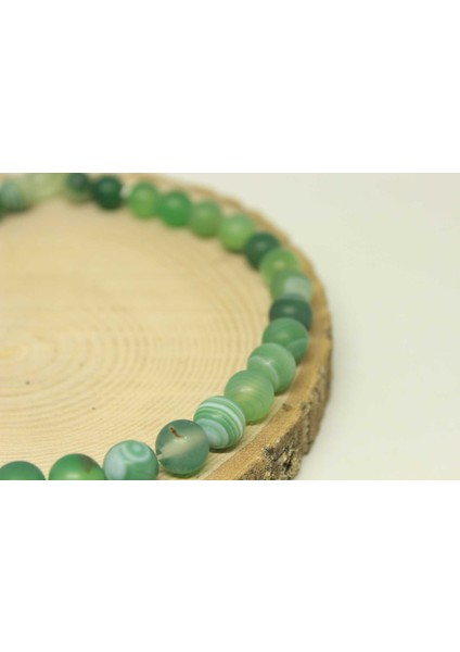 Çeyrek Dizi (9cm Uzunluğundadır!) Akik Taşı Yeşil Çeyrek Dizi 10MM (22415) modelleri