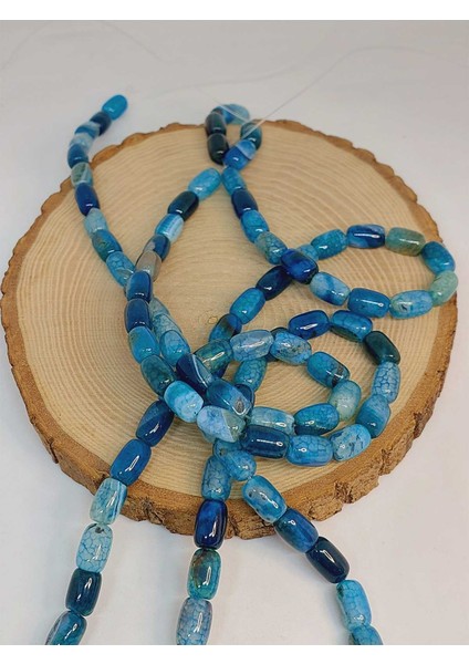 Çeyrek Dizi (9cm Uzunluğundadır!) Akik Taşı Kapsül Kesim 8X12MM Çeyrek Dizi (49442) fırsatları