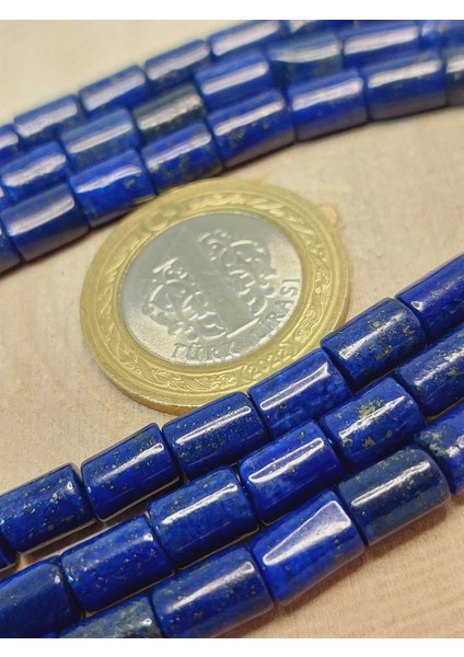 Çeyrek Dizi (9cm Uzunluğundadır!) Lapis Taşı Şekilli 5.5x7.5mm Çeyrek Dizi (49452) modelleri