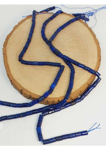 Çeyrek Dizi (9cm Uzunluğundadır!) Lapis Taşı Şekilli 5.5x7.5mm Çeyrek Dizi (49452) fırsatları