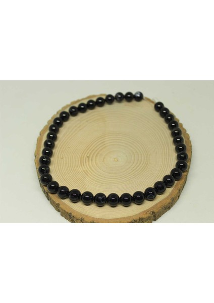 Çeyrek Dizi (9cm Uzunluğundadır!) Akik Taşı Çeyrek Dizi 10MM (23575)