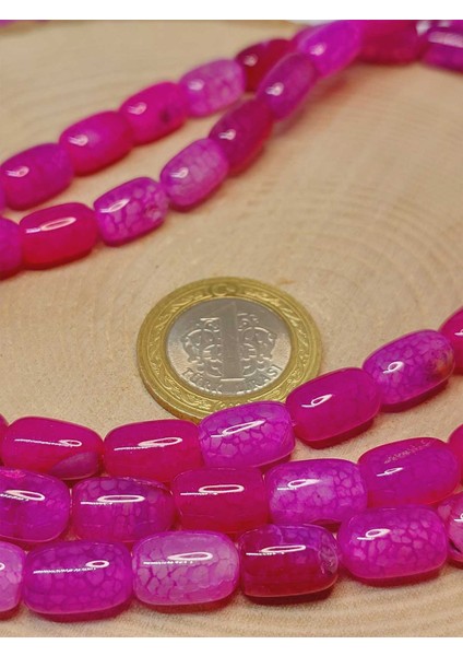 Çeyrek Dizi (9cm Uzunluğundadır!) Akik Taşı Kapsül Kesim 8X12MM Çeyrek Dizi (49444) modelleri