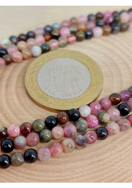 Çeyrek Dizi (9cm Uzunluğundadır!) Turmalin Taşı Çeyrek Dizi 3.5mm (45218) modelleri