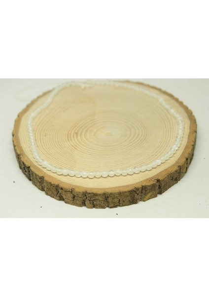 Çeyrek Dizi (9cm Uzunluğundadır!) Selenit Taşı Çeyrek Dizi 4mm fırsatları