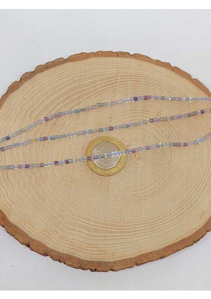 Çeyrek Dizi (9cm Uzunluğundadır!) Florit Taşı Küp Şekilli Çeyrek Dizi 2mm (51160) indirimleri