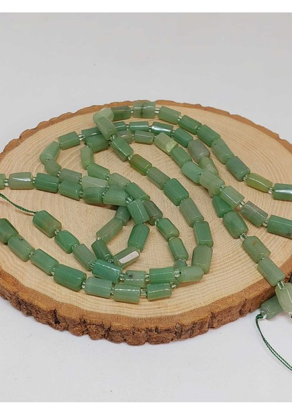 Çeyrek Dizi (9cm Uzunluğundadır!) Aventurin Taşı 7X12MM Çeyrek Dizi (49946) modelleri