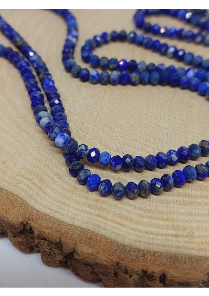 Çeyrek Dizi (9cm Uzunluğundadır!) Lapis Taşı Çeyrek Dizi 2*3mm (51224) fırsatları