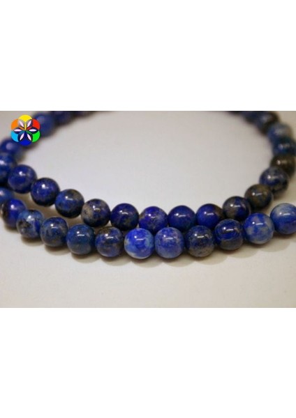 Çeyrek Dizi (9cm Uzunluğundadır!) Lapis Taşı Çeyrek Dizi 5-6mm Aralığı