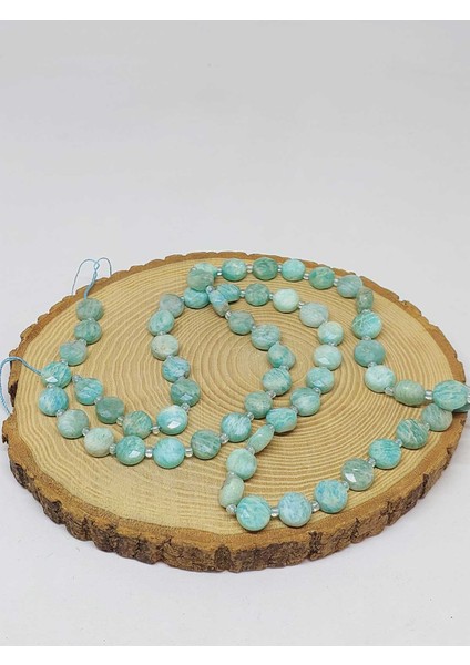 Çeyrek Dizi (9cm Uzunluğundadır!) Amazonit Taşı 5.5*9.5mm Çeyrek Dizi (51484) modelleri