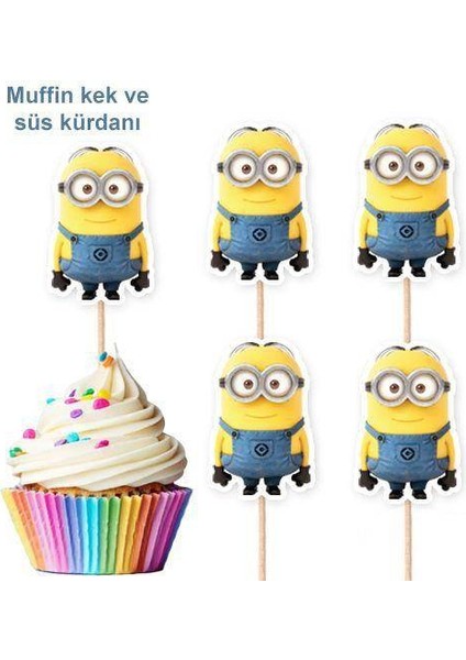 Minions Şekilli Kürdan 10 Adet