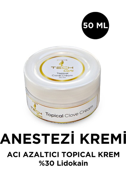 Tech Care %30 Anestezi Krem - Topikal Krem 50 ml