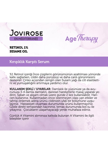 Age Therapy Kırışık Karşıtı Serum 30 Ml fiyatları