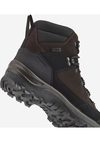 Solognac Erkek Su Geçirmez Deri Avcı Botu - Kahverengi - Crosshunt 120 modelleri