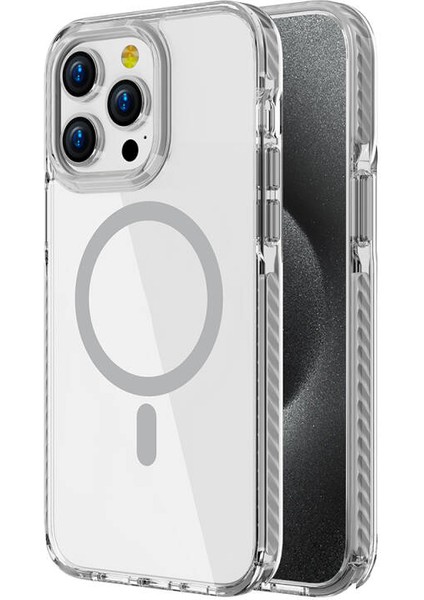 iPhone 12 Pro Kılıf Magsafe Şarj Özellikli Airbagli Takılabilir Askı Aparatlı Nana Kapak