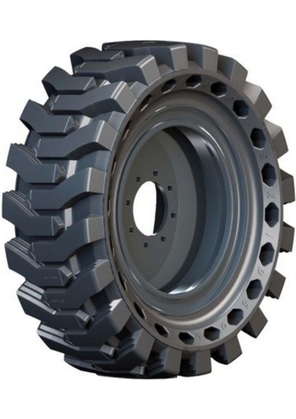 36X14-20 Skid Solid Jantlı Sağ Bobcat Lastiği