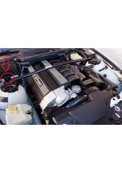 Bmw E34 - Bmw E36 Motor Içi + Kutup Başı Kapağı (Pozitif) 12421718209